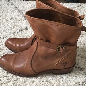 Frye calf booties